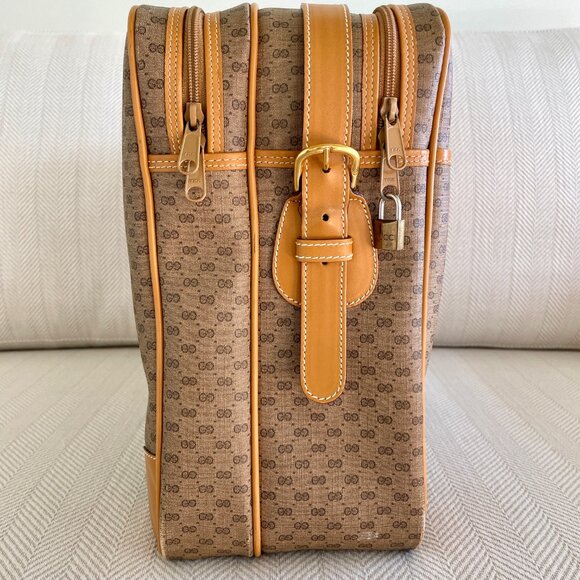 Authentic Vintage Gucci Travel Weekender Bag – Made in Italy - Picture 7 of 13